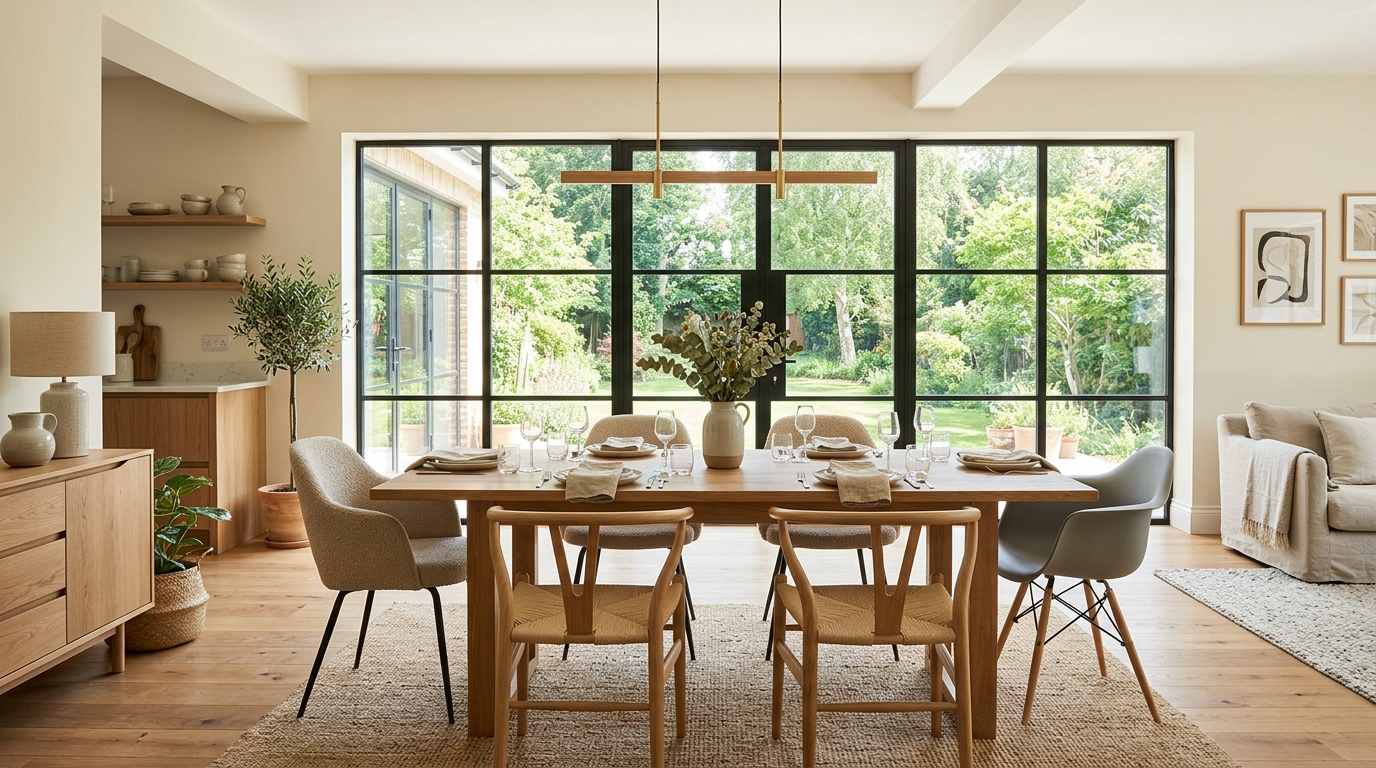 Use lighting layers for evening mood